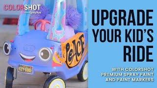 Kid’s Car Makeover with COLORSHOT