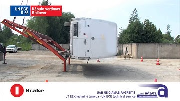 Super-Structure Strength Testing UNECE R66 by IBrake