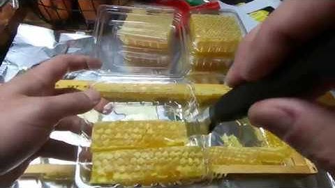 How to cut and package honeycomb