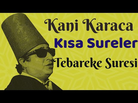 Mülk (Tebareke) Suresi - Kani Karaca (Namaz Sureleri ve Kısa Sureler) #mülk