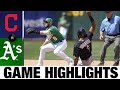 Indians vs. A's Game Highlights (7/18/21) | MLB Highlights