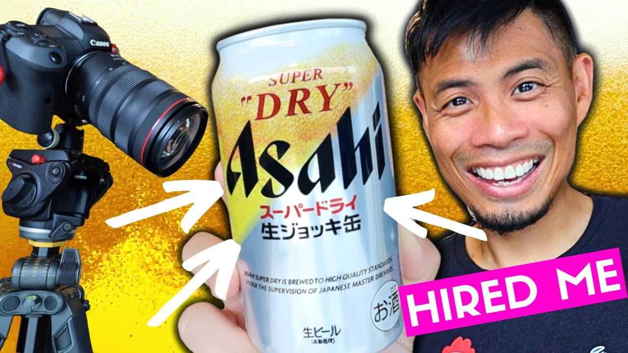⁣Asahi Beer Hired Me to Create a Video for Super Dry Nama Jokki Can