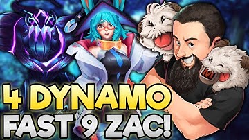 4 Dynamo - Bunny Blob Carry Duo!! | TFT Cyber City | Teamfight Tactics