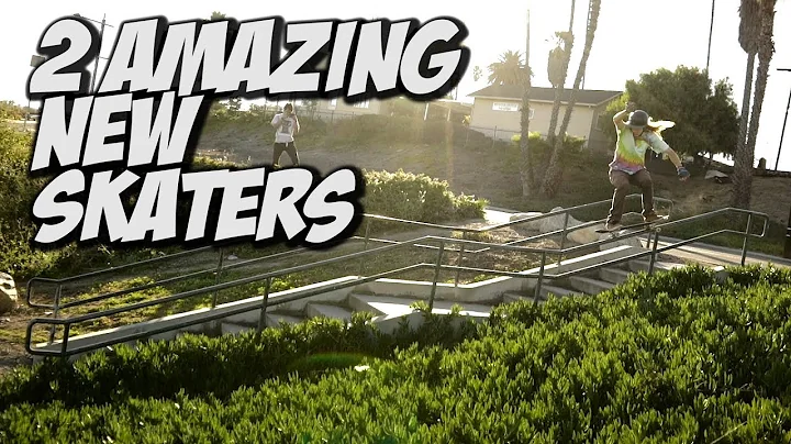 2 UNBELIEVABLE NEW SKATEBOARDERS !!! ANDY ANDERSON...