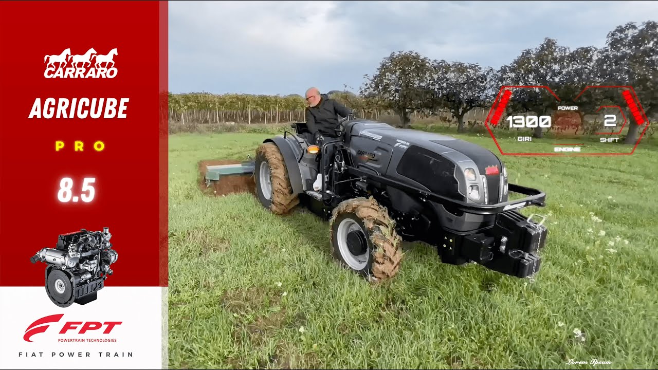 CARRARO AGRICUBE FB Pro - Nuovo Trattore
