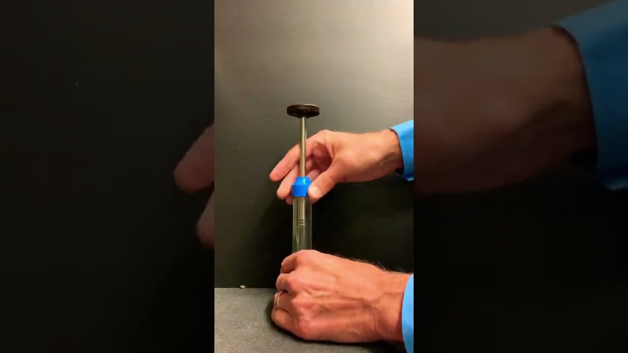 Using Air Pressure To Burn Cotton 