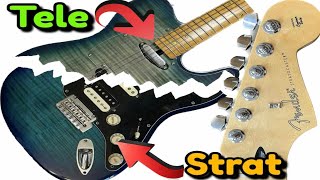 WHAT HAPPENS IF YOU MIX A FENDER STRATOCASTER WITH A TELECASTER? Let's Find Out!