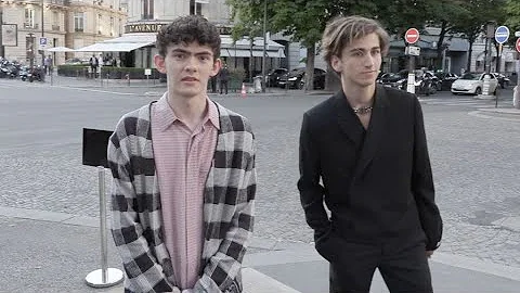 Kailand Morris, Joe Locke and Sebastian Croft at t...
