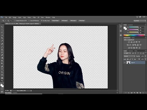 Hướng Dẫn Tách Nền Bằng PhotoShop Cs6 Lấy Hoạ Tiết Và Nền Trong Suốt