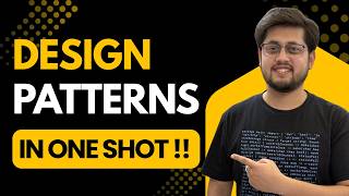 Java Design Patterns | Complete One Shot Tutorial
