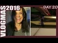 HAIR CURLING & PRESENT WRAPPING * DAY 20 VLOGMAS 2016