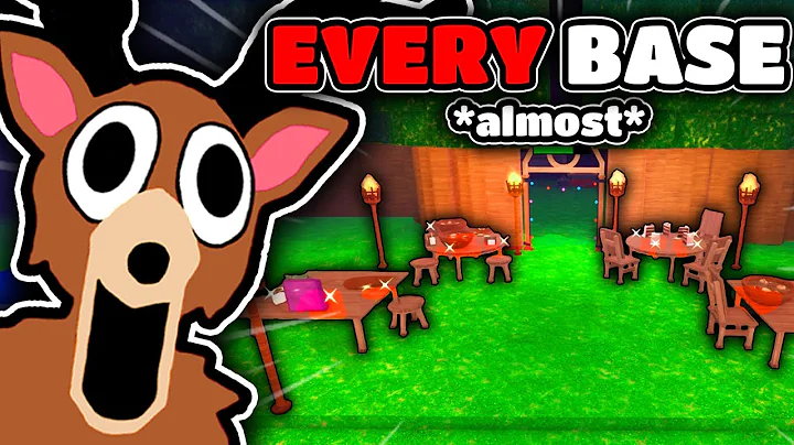 *almost* EVERY BASE I've Built in 99 Nights in the Forest! (MEGA COMPILATION)