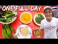 A Day In The Life of a Food Vlogger 🌶️ EVERYTHING I Eat in One Day at Home 🇹🇭 Bangkok, Thailand!!