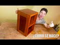 COMO SE HACE UN MUEBLE DE MADERA - CARPINTERIA - Estructura - Fondos - Teñido - Laqueo - Luis Lovon