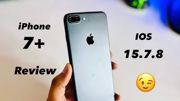 iPhone 7+ on IOS 15.7.8 - Review - Battery Health + Performace + Heating