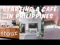 ☕ starting my café in ph (tour)+ study vlog (finals exam, quiz) productive 🤍