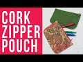Cork Zipper Pouch