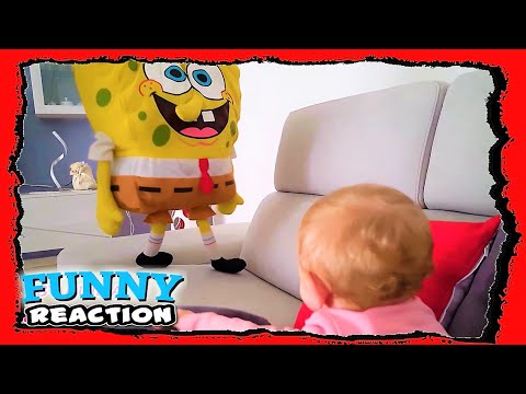 spongebob-nella-vita-reale---spongebob-vs-baby-giulia.divertente-spongebob-balla.video-per-bambini