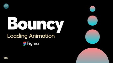 Bouncy Loading Animation #figma in 2023 | Smart Animate | Proper Bouncing 🏀