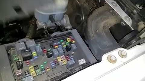 Silverado Starter Fuse and Relay, Fuel Pump Fuse and Relay