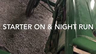 Oliver 770 Starter Is Fixed and Night Drive