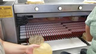 Used JC Ford 4 row corn tortilla counter stacker, 2012 model for sale by Tortillaworld.com
