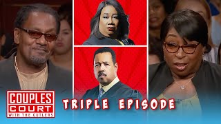 Triple Episode: Woman Receives Explicit Videos of Fiance's Cheating | Couples Court