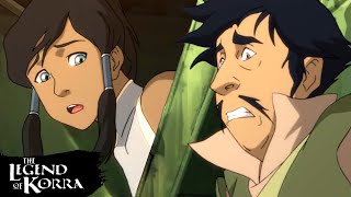 Korra Rescues A New Airbender | Full Scene | The Legend of Korra