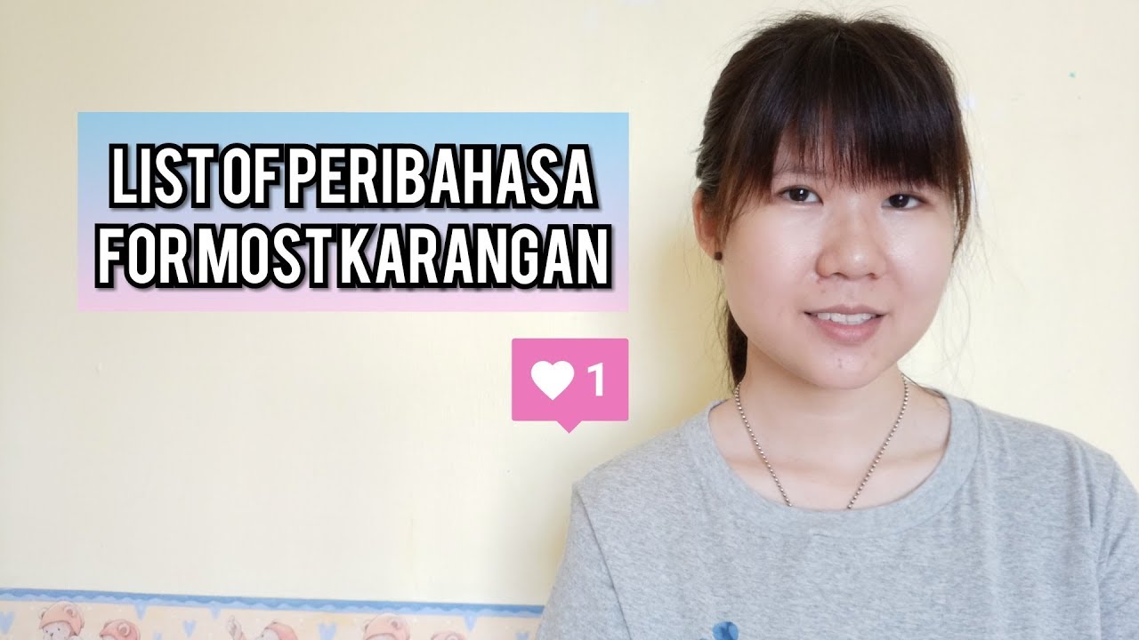 LIST OF PERIBAHASA FOR KARANGAN SPM | victoriactual - YouTube