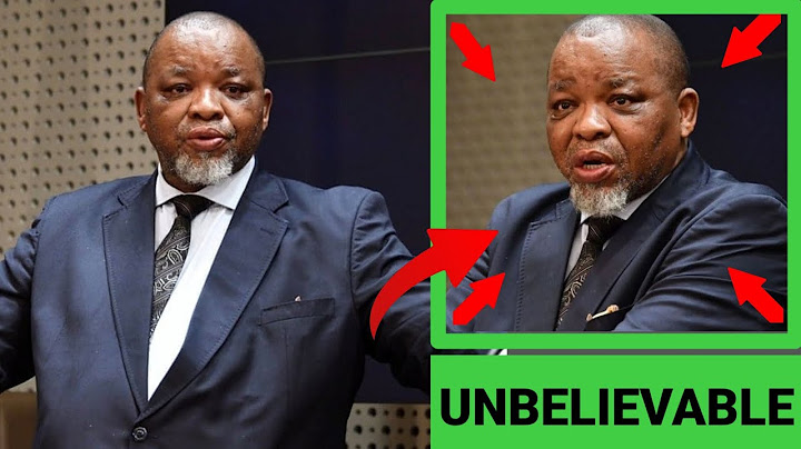 Gwede Mantashe rischia il carcere all'estero: Ramaphosa senza parole mentre il mandato internazio...