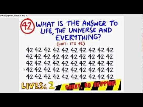 Impossible Quiz question 42 - YouTube
