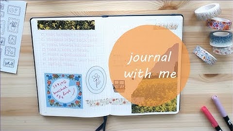 JOURNAL WITH ME | Spring Bucket List