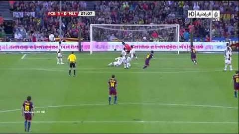 Barcelona vs Mallorca 1-1. Goals and Highlights 03/10/10