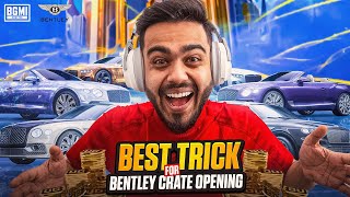 I GOT THE BEST TRICK FOR BENTLEY CRATE OPENING 😱