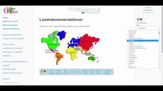 Vaccinationsguiden Professional Demo