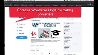 Ücretsiz Wordpress Kursu