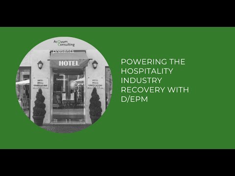 Powering the hospitality industry recovery with d/EPM