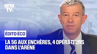 La 5G aux enchères, 4 opérateurs dans l'arène