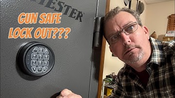 Winchester Gun Safe keypad problems. How to gain access and fix the problem. Warranty?