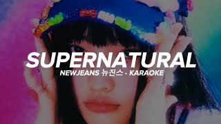 NewJeans 뉴진스 - Supernatural - KARAOKE & Easy Lyrics