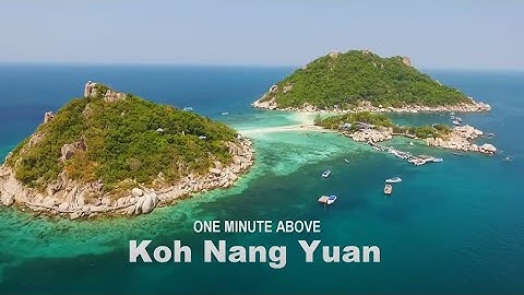 Koh Nang Yuan, Thailand – Aerial Video