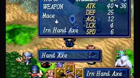 lets play shining force 3 scn 1: part 35 - ruined ruins