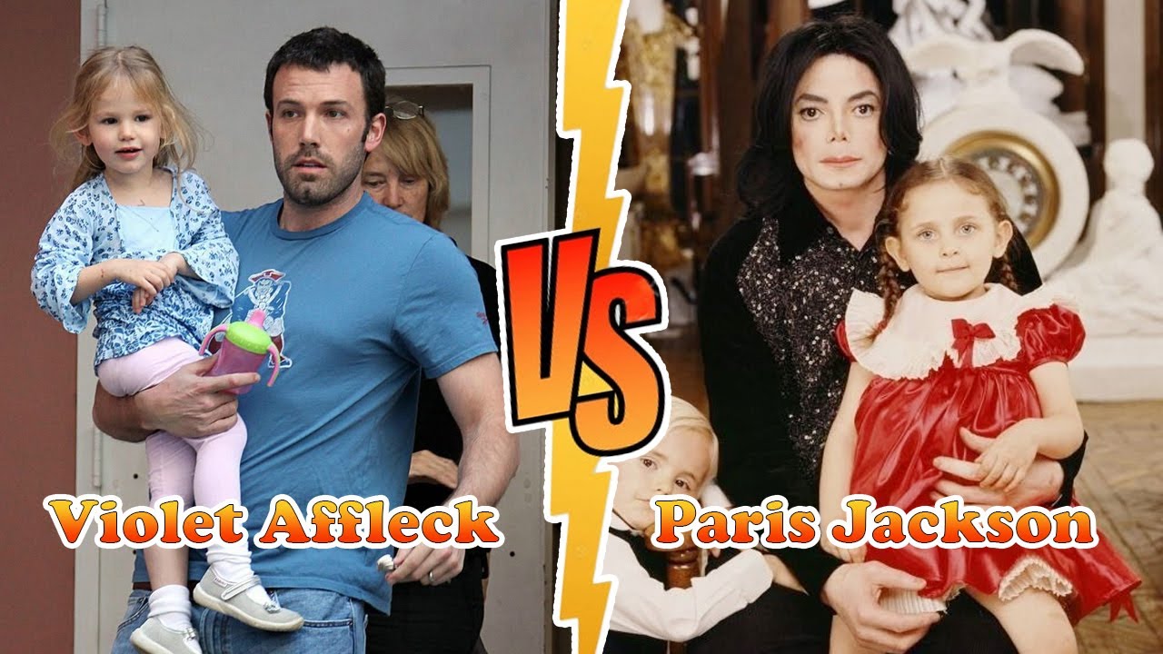 Violet Affleck Vs Paris Jackson (Michael Jackson's Daughter) Transformation ★ From Baby To 2021
