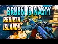 Bruen Is Nasty On Rebirth Island! ( Warzone - Rebirth ) Best Bruen Loadout