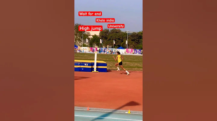Khelo india university women high jump final #kheloindia #shorts #highjump #fly #athlete #speed #fit