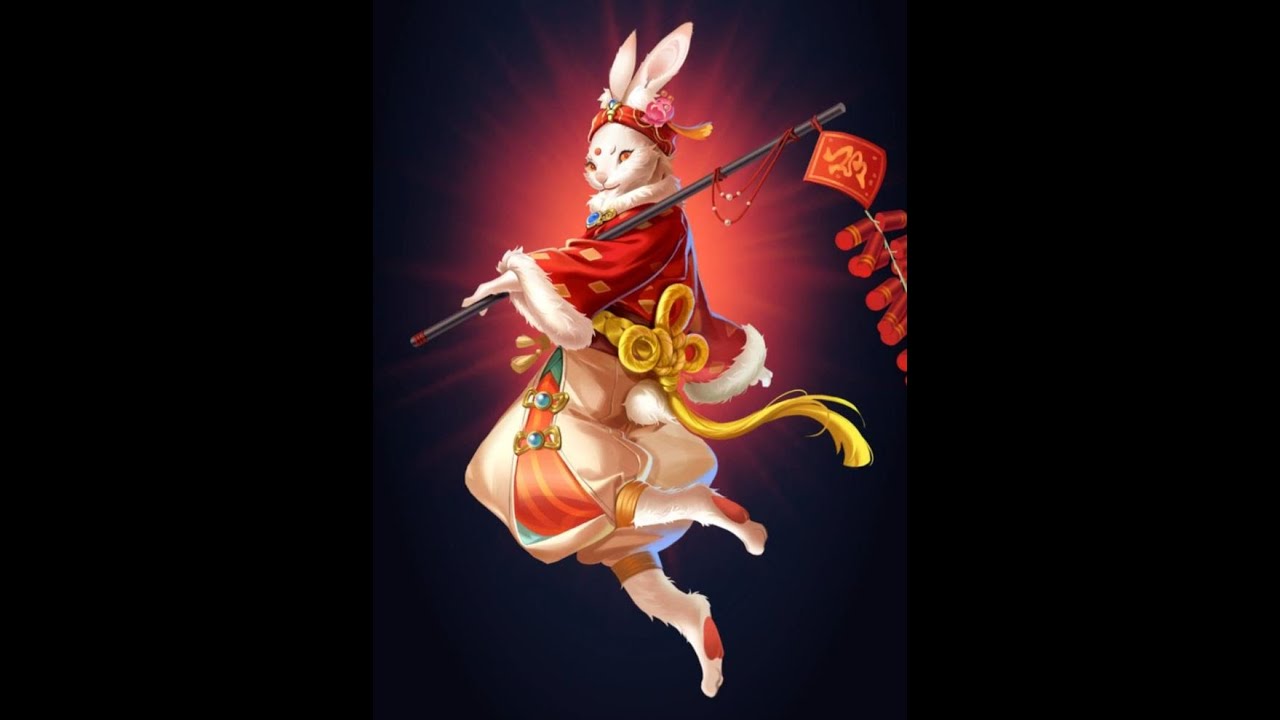 Empires and Puzzles German MONDNEUJAHR XIAOTU & LAOHU inkl. paar