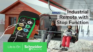 Industrial Remote Control  Stop Function | Schneider Electric screenshot 1