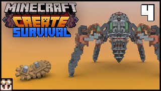 Steampunk Drill | Minecraft Create Mod