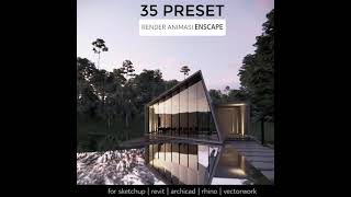ANIMASI ENSCAPE WITH PRESET FOR SKETCHUP & REVIT