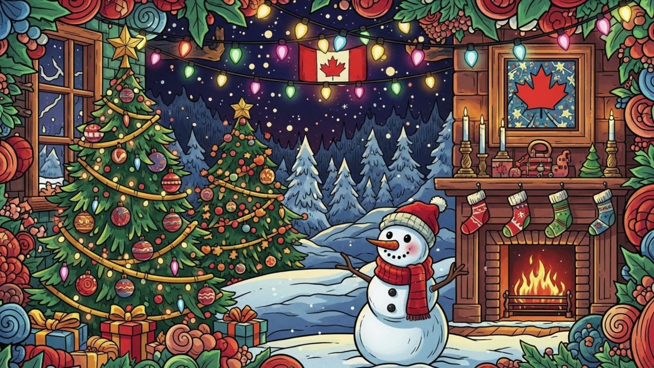 Beautiful Snowman TV Wallpaper Art